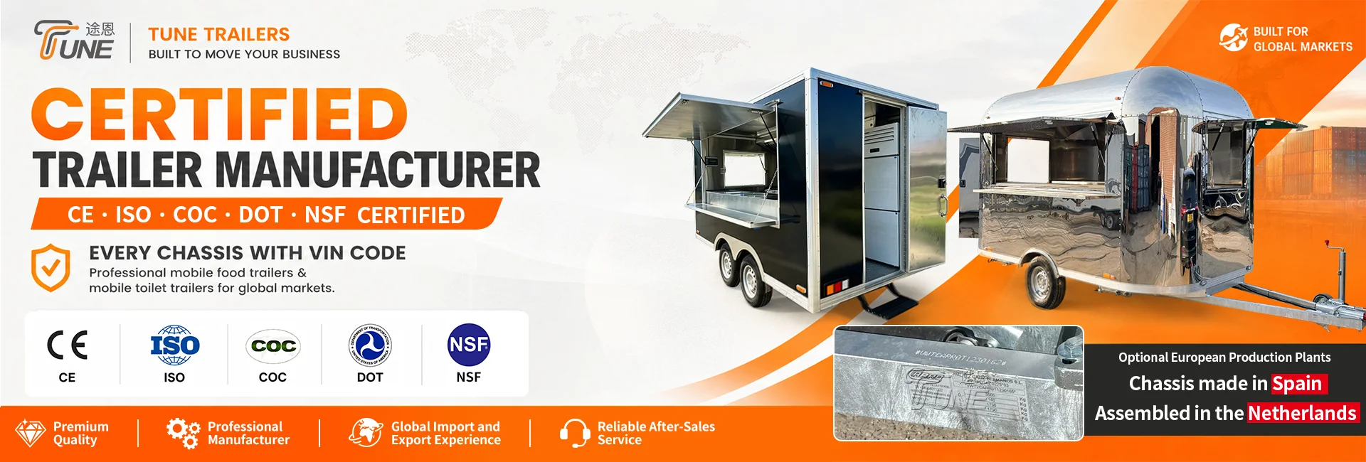 Custom na food truck manufacturer China - TUNE