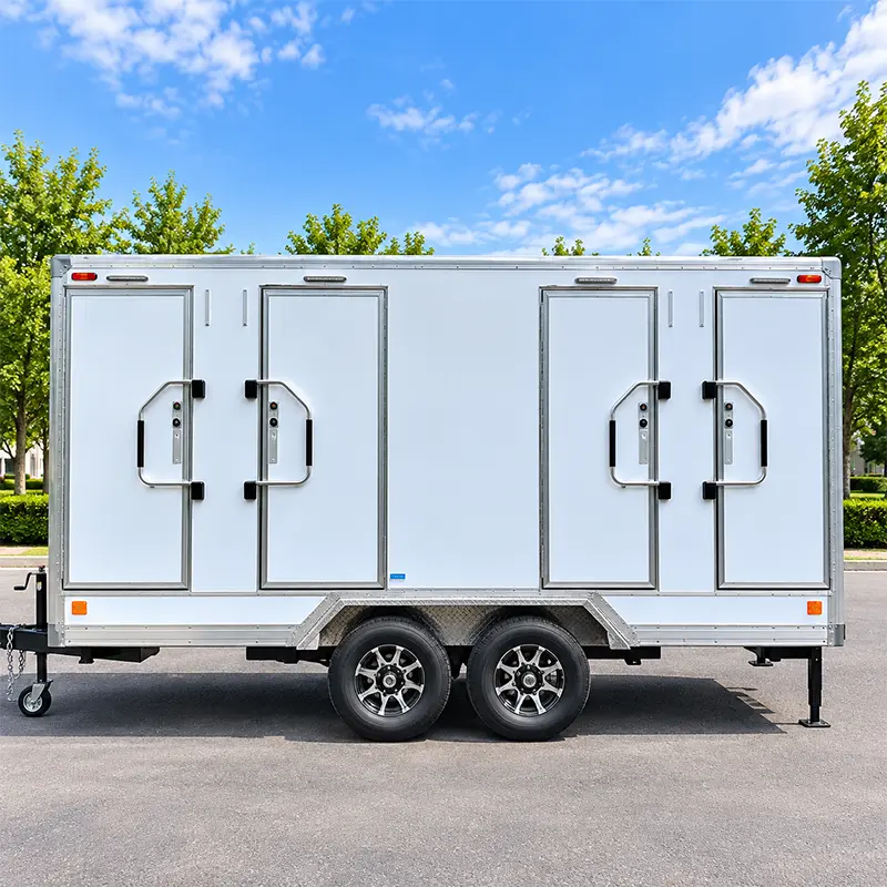 Trailer ng Four Station Luxury Restroom