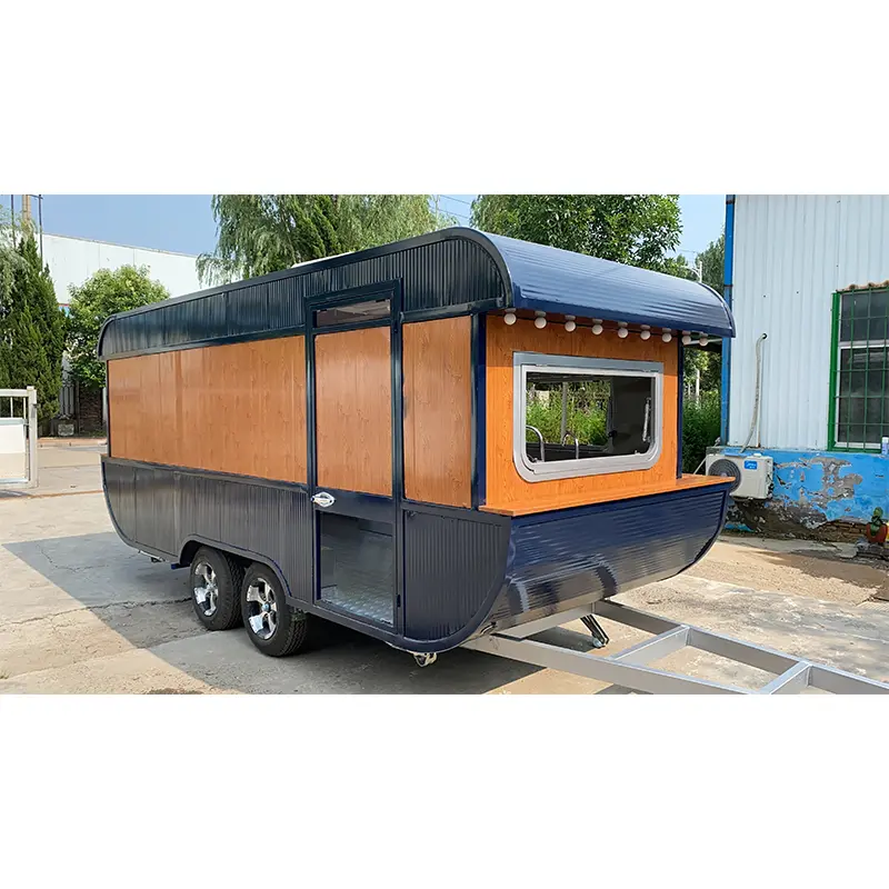 Streamline na Vessel Shape Food Trailer